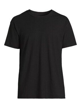 Athletic Works Men's moisture-wicking black t-shirt in size XL  46 - 48